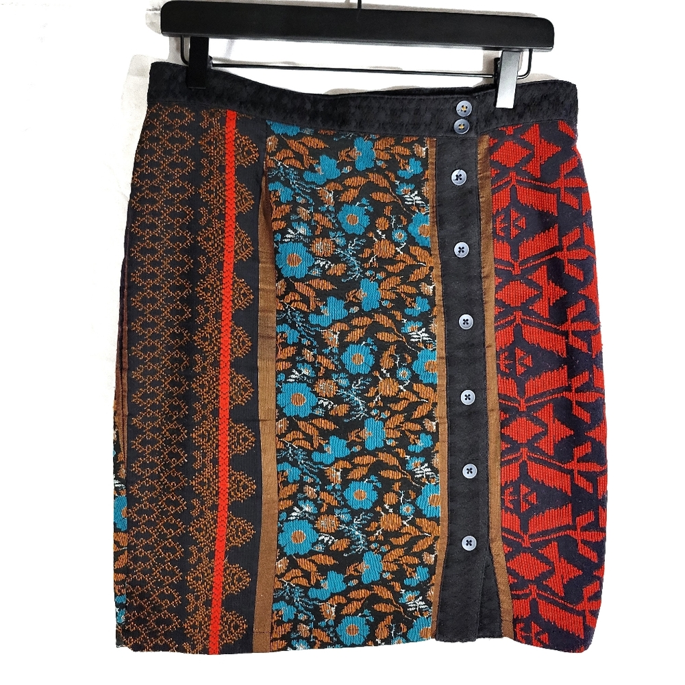 Dolan Left Coast Jacquard Pencil Skirt SP